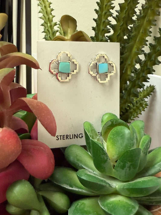 ZIA Aztec Stud Earrings