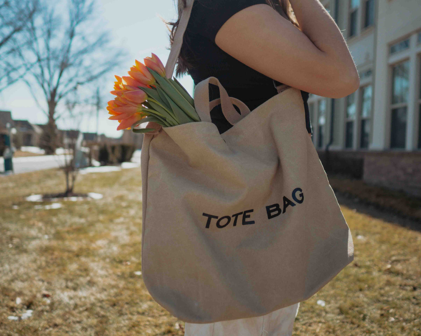 Canvas Shoulder Tote Bag | Stylish & Durable Everyday Carry