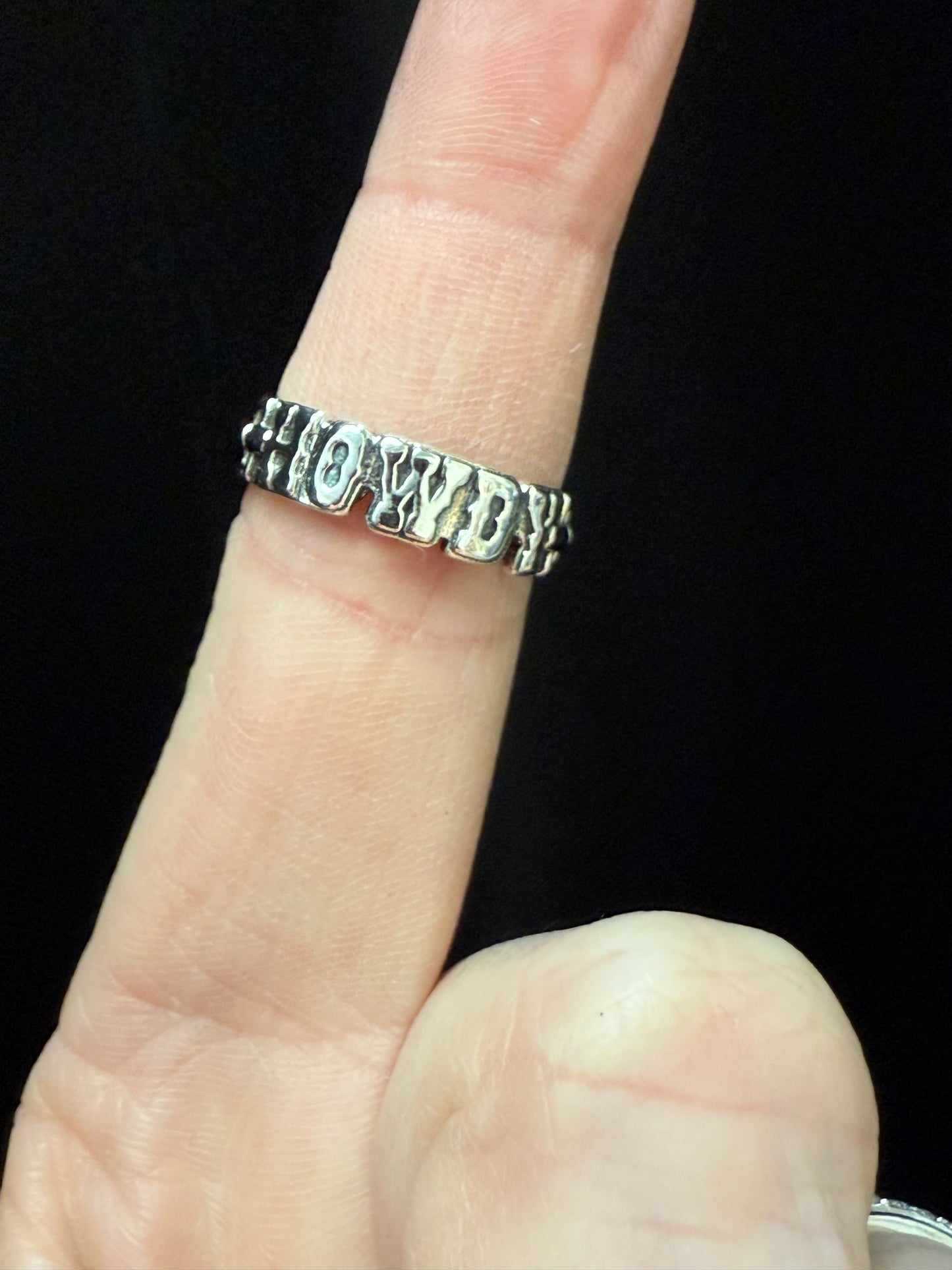 Howdy Stacker Ring