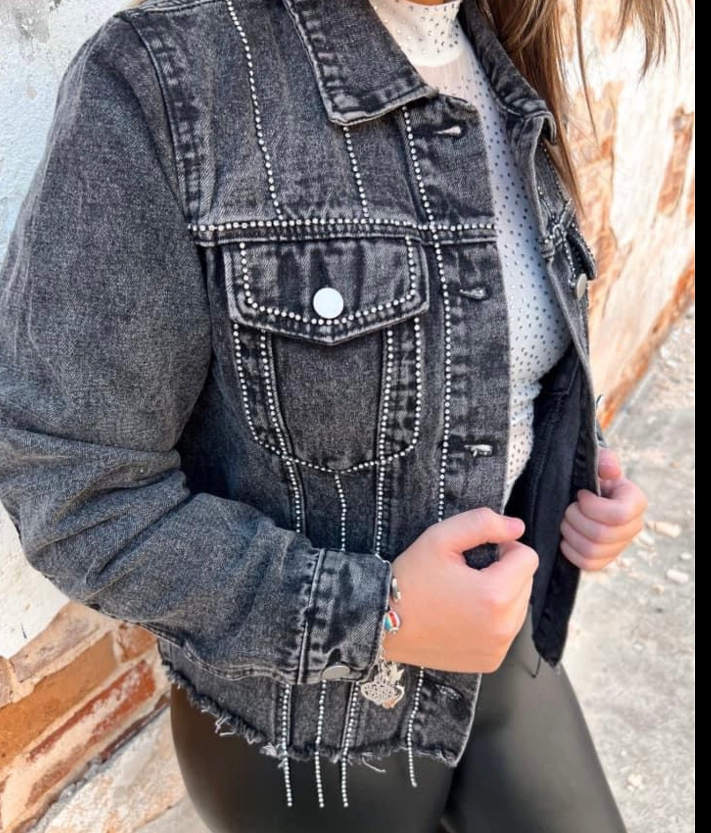 Savanna Jane Bling Bling Denim Jacket