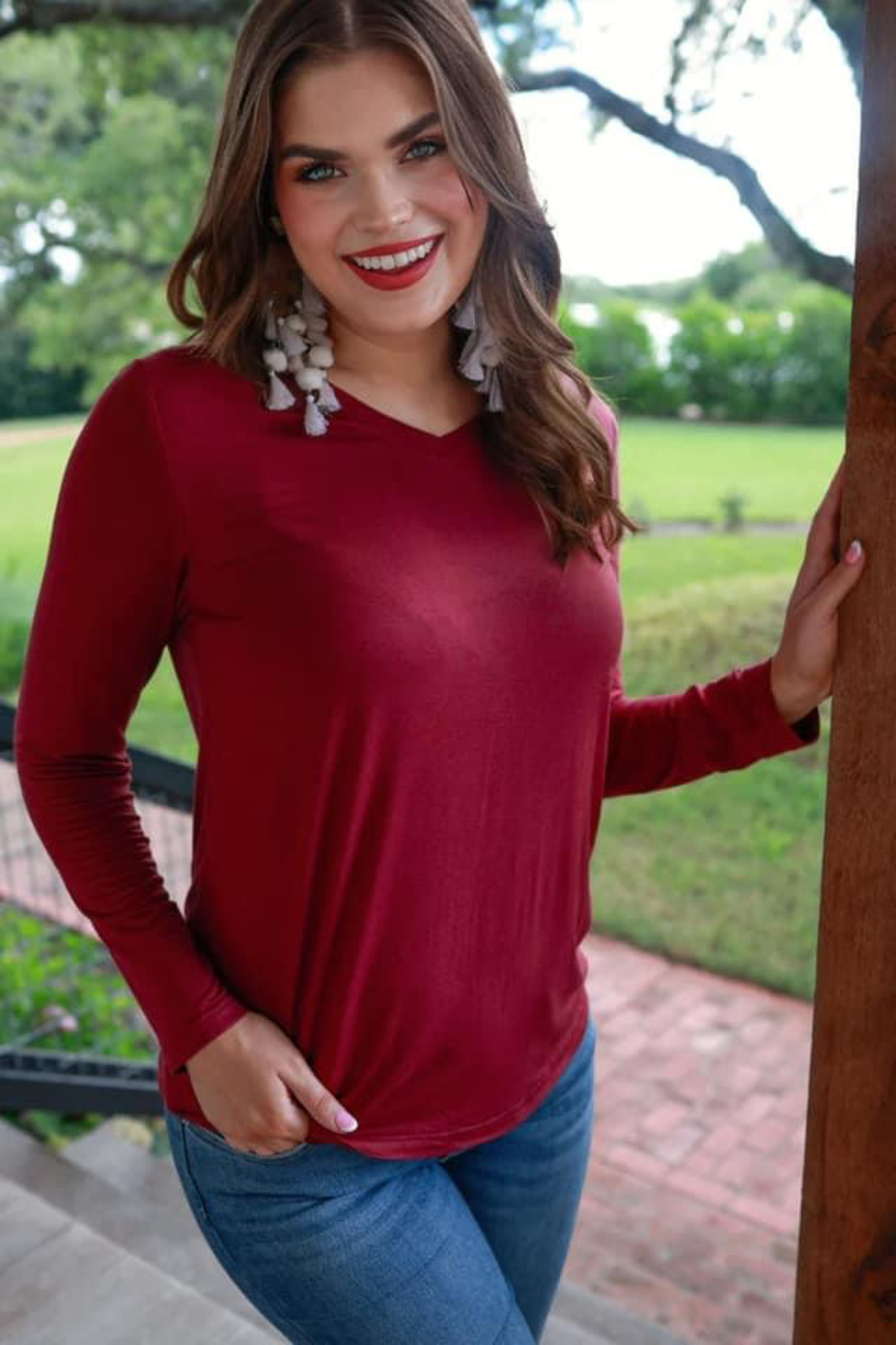 Brittany Basic Long Sleeve Top